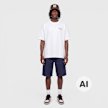 Another Cotton Lab Another Sunday T-Shirt Weiß 103438 3