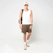 K1X Tag Logo Mesh Shorts braun 103546 5