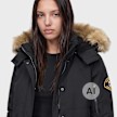 Zavetti Canada W OLIVIA HOODED BOMBER JACKET black czarny 103554 3