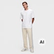 adidas Originals Graphic Fleece Open Hem Pant bege 103613 4