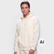 adidas Originals Graphic Fleece Hoodie beige 103661 1