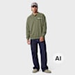 Polo Ralph Lauren LSKCRFM15-LONG SLEEVE-SWEATSHIRT cruise olive verde 103665 4