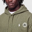 Polo Ralph Lauren LSPOHOODM11-LONG SLEEVE-SWEATSHIRT cruise olive vert 103630 3