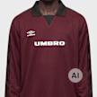 Umbro Taped Longsleeve Jersey czerwony 103740 3