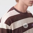 Another Cotton Lab Another Stripe Rave Longsleeve smeđa 103955 3