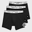 Nike   3 PACK - Essential Cotton Stretch Boxer nero 104221 1
