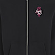 Mister Tee Urban Bloom Fluffy Zip Hoody noir 104340 4