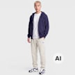 Nike   Sportswear SF Graphic Club Open Hem Pant beige 104513 4