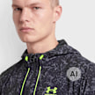 Under Armour UA VIBE WOVEN JACKET ultimate black/green citrine noir 104786 3