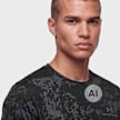 Under Armour VANISH ENERGY PRINTED2 SS black/black schwarz 104788 3