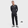 Under Armour UA HG ARMOUR COMP PRINTED LS black/white schwarz 104789 4