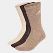 adidas Originals 3 PACK - Essential Crew brun 105076 1