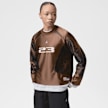Jordan Brooklyn Longsleeve Jersey All-Over-Print brązowy 105204 1