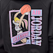 Jordan Brooklyn Space Jam Fleece Full-Zip Cropped Hoodie crna 105203 7