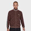 Colucci Velours Checkerboard Trackjacket brązowy 105219 1