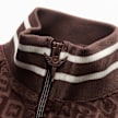 Colucci Velours Checkerboard Trackjacket Braun 105219 3