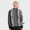 Colucci CREWNECK SWEATER AOP BLACK schwarz 105224 2