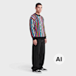 Colucci CREWNECK SWEATER AOP MULTI multicolor 105225 4