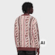 Colucci CREWNECK SWEATER AOP ROSE multicolore 105226 2