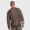 Colucci CREWNECK SWEATER AOP BROWN castanho 105227 2
