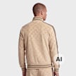 Colucci VELOURS CHECKERBOARD TRACKJACKET BEIGE bež 105235 2