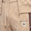 Colucci VELOURS CHECKERBOARD TRACKPANTS BEIGE beige 105236 3