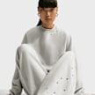 Nike Studio Fleece Medium Weight Mid-Rise Wide-Leg Pants siva 105390 5