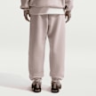 Nike Studio Fleece Mid Weight High Rise Oversized Cuff Pant Beige 105396 2
