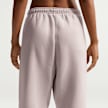 Nike Studio Fleece Mid Weight High Rise Oversized Cuff Pant Beige 105396 4