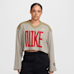 Nike Street Crop Longsleeve Jersey beige 105412 1