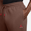 Jordan Brooklyn Statement Fleece Open Hem Pant brun 105513 3