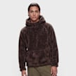 K1X Tag Logo Teddy Hoodie brązowy 105569 1