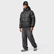 K1X Tag Logo Shiny Puffer Nero 105571 6