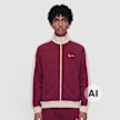 Karl Kani Signature Sidestripe Pique Trackjacket rood 106065 1