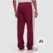 Karl Kani Signature Sidestripe Pique Trackpants rouge 106067 2