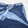 SNIPES 5 PACK - Woven Boxer blauw 106218 2