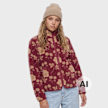 Karl Kani OG Floral Teddy Trackjacket vermelho 106871 1