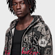 Smoke Rise VOICES WITHIN FULL ZIP HOODIE BLACK cinzento 106944 3