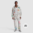 Smoke Rise Doodle Hoodie Multicolor 106953 4