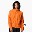 Another Cotton Lab Premium Fleece Jacket Orange 107039 1