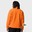 Another Cotton Lab Premium Fleece Jacket Orange 107039 2