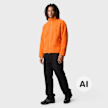 Another Cotton Lab Premium Fleece Jacket Orange 107039 4