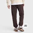 Urban Classics Fluffy Sweatpants castanho 107065 2