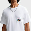 Nike   Sportswear Tee Standard Globe blanc 107317 3