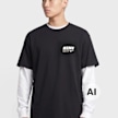 Nike Sportswear Loose Poster Tee preto 107318 3