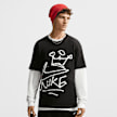 Nike Sportswear Tee Loose Crown schwarz 107319 1