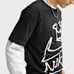 Nike Sportswear Tee Loose Crown schwarz 107319 4