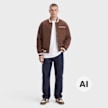 New Era MLB Wordmark Varsity Jacket negro 107561 4