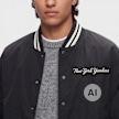 New Era MLB Wordmark Varsity Jacket Nero 107566 3