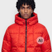zəяo si:x nœf ZSN Puffer Jacket vermelho 107577 3